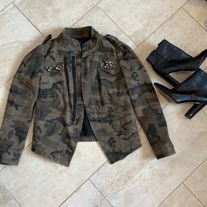 ZARA Basic Military Jacket Size M